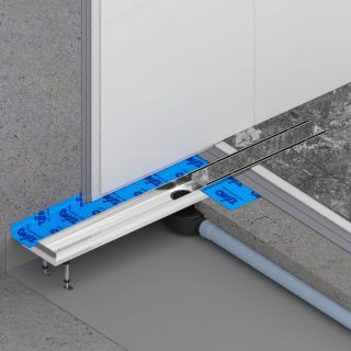 Душевой лоток Timo Drain System DS230207/00 70см с двусторонней панелью plate под плитку хром